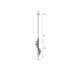 Pendant Lamp Monica Smoke