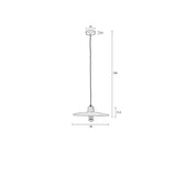 Pendant Lamp Balance M Black