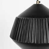 Pendant Lamp Aysa Wide Black