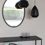 Pendant Lamp Aysa Wide Black