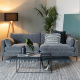 Carpet Frills 170x240 Grey/Blue