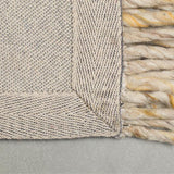 Carpet Frills 170x240 Beige/Yellow
