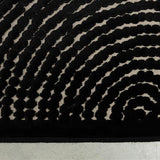 Carpet Dots 170x240 Pure Black