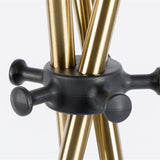 Coat Rack Darwin Brass