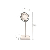 Candle Holder Gem Blue