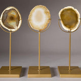 Candle Holder Gem Yellow