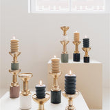 Candle Holder Glam Black M