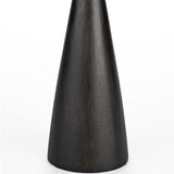 Candle Holder Flames S Black