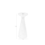 Candle Holder Flames S Black