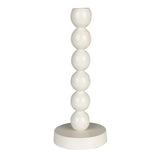 Candle Holder Bubbles One Shiny Beige