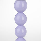Candle Holder Bubbles One Shiny Lilac