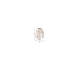 Candle Holder Cruz S Beige
