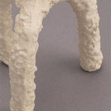 Candle Holder Cruz L Beige