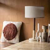 Candle Holder Cruz L Beige