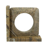 Book End Satpura Brown Marble (Set of 2)