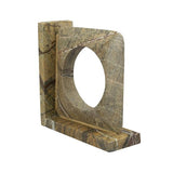 Book End Satpura Brown Marble (Set of 2)