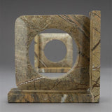 Book End Satpura Brown Marble (Set of 2)