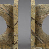 Book End Satpura Brown Marble (Set of 2)