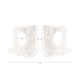 Book End Satpura Brown Marble (Set of 2)