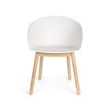 Armchair Void Oak Milk White