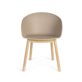 Armchair Void Oak Latte Brown