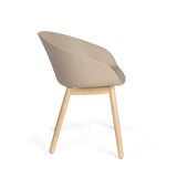 Armchair Void Oak Latte Brown