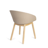 Armchair Void Oak Latte Brown