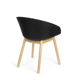 Armchair Void Oak Black