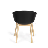 Armchair Void Oak Black