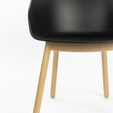 Armchair Void Oak Black