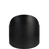 Lounge Chair Bloom Black-Black