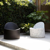 Lounge Chair Bloom Black-Black