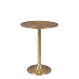 Hypnotising Round Side Table Gold