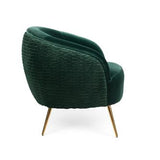 So Curvy Lounge Chair Dark Green