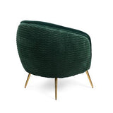 So Curvy Lounge Chair Dark Green