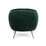 So Curvy Lounge Chair Dark Green