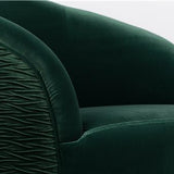 So Curvy Lounge Chair Dark Green