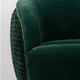 So Curvy Lounge Chair Dark Green