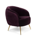 So Curvy Lounge Chair Purple