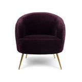 So Curvy Lounge Chair Purple