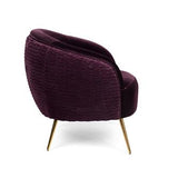 So Curvy Lounge Chair Purple