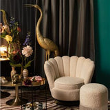 Mother Of All Shells Lounge Chair Teddy Natural