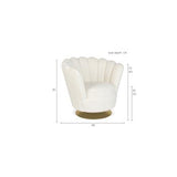 Mother Of All Shells Lounge Chair Teddy Natural