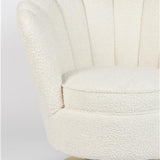 Mother Of All Shells Lounge Chair Teddy Natural