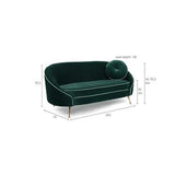 Don't Love Me Love Sofa Dark Green