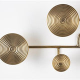 Wall Coat Rack Hypnotising Brass