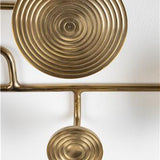Wall Coat Rack Hypnotising Brass