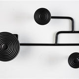 Wall Coat Rack Hypnotising Black
