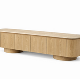 MONZA BRUIN TV KAST FLINTSTONE FAUX MARBLE TOP