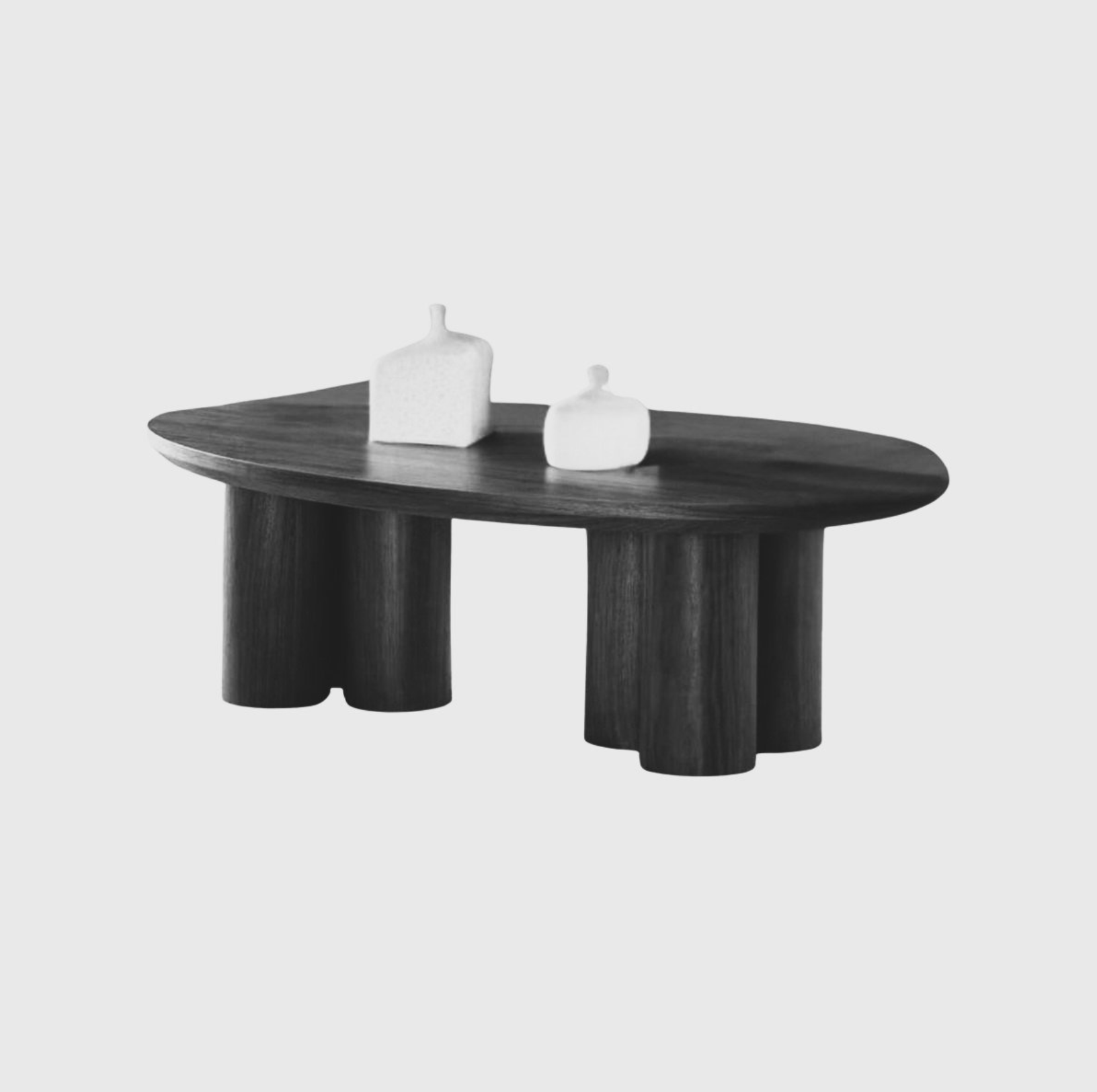 ROYALSALONTAFEL ZWART VENEER PLAIN